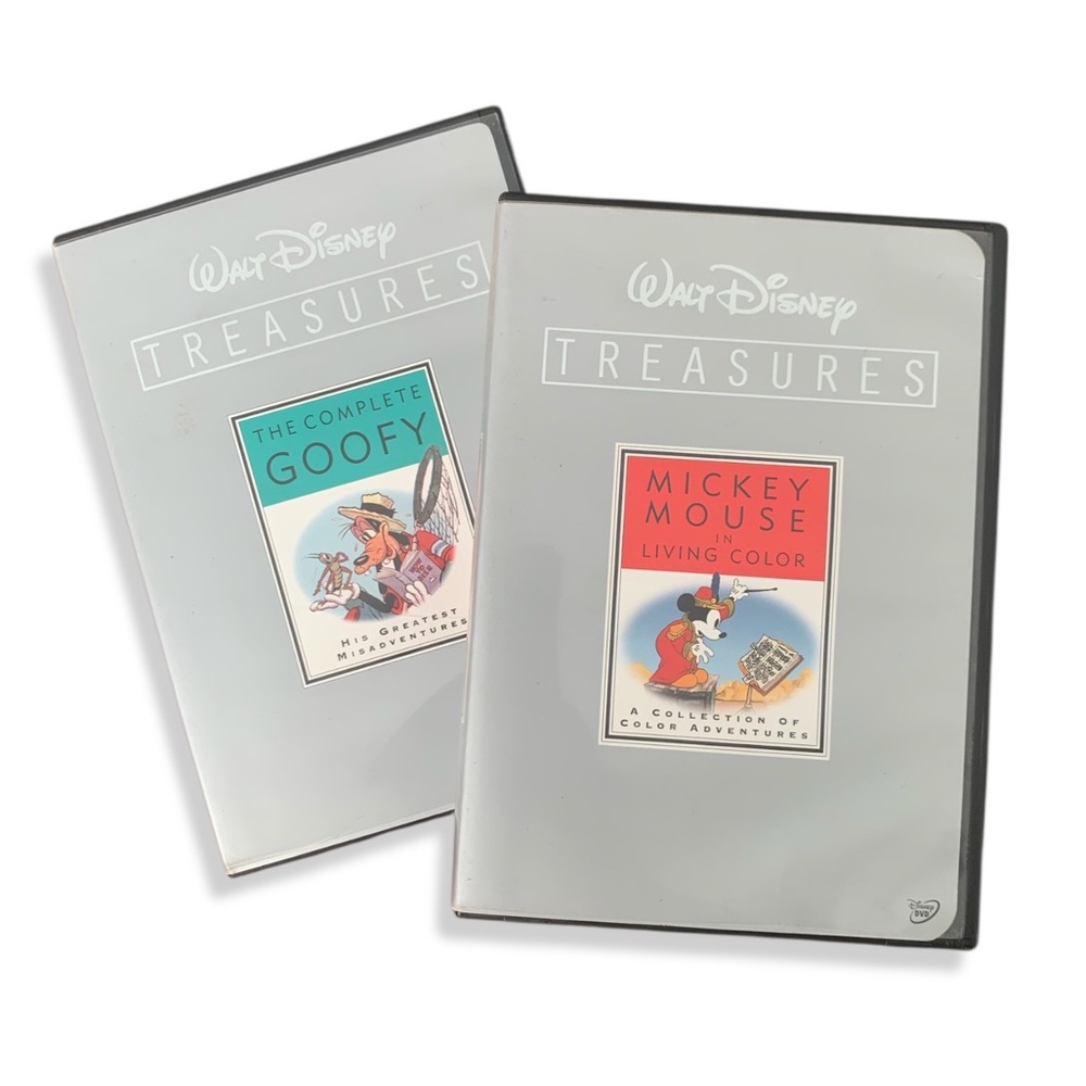 Walt Disney Treasures Two Disc DVD Goofy & Mickey Mouse Bundle Set